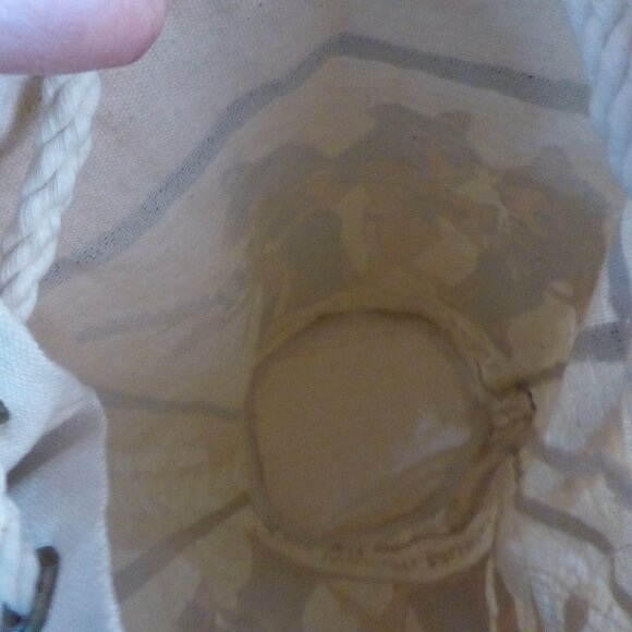 Egypt Three Women Musician Drawstring Shoulder Crossbody Canvas Bag - Picture 8 of 8